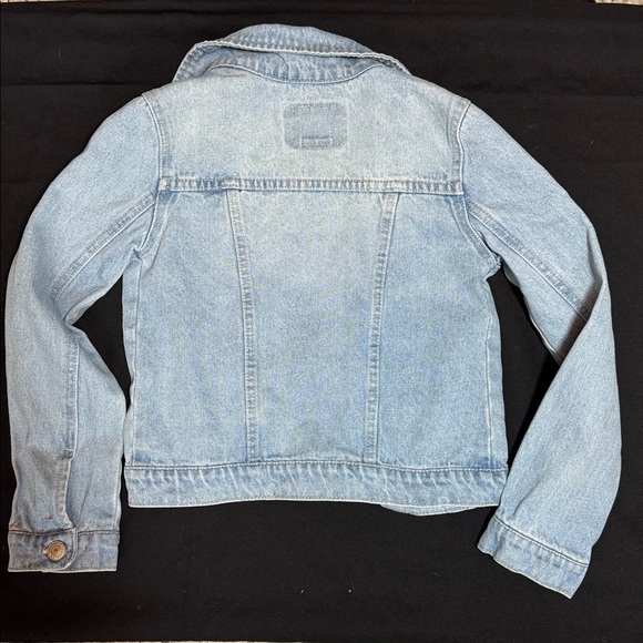 Levi's Kids Classic Light Blue Jean Denim Jacket Girls Small 8-10 - Picture 2 of 3